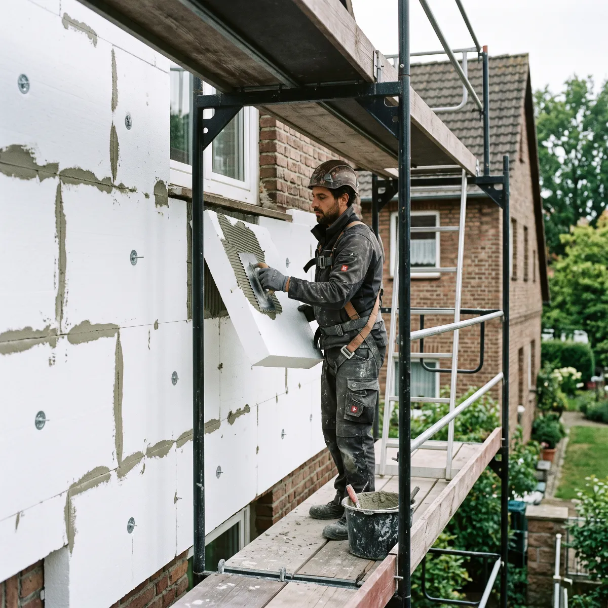 Fassadenarbeiten der Rofass GmbH
